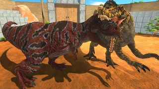Jurassic World The Unseen Terror: Chameleon Rex's Rampage! - Animal Revolt Battle Simulator
