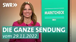 Sendung vom 29. November 2022: Stromfresser, Testament errichten und Co. | Marktcheck SWR