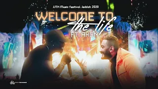 Tamer Hosny FT Akon Welcome to the life JJTX Music festival Jeddah 2020 تامر حسني و إيكون/