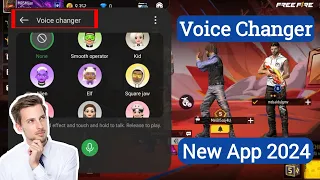 Free Fire Game Voice Changer 2024 | How To Change Voice In Free Fire | Voice Change Free Fire