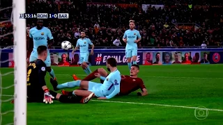 ROMA 3 X 0 BARCELONA MELHORES MOMENTOS