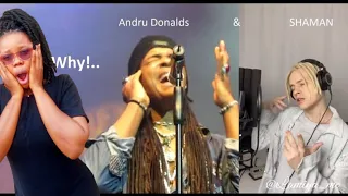 First Time Reacting To - SHAMAN & Andru Donalds | Why | коллаборация Reaction