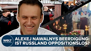ALEXEJ NAWALNY: Beerdigung in Moskau! Ist Russland und Putin vor den Wahlen ohne Opposition?
