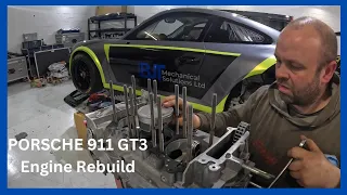 Porsche 991 GT3 Cup Engine strip and rebuild | British Endurance MSUK Championship