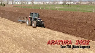 [ARATURA 2022]  Aratura con Case ih 7210 (Black Magnum) e Aratro Rabewerk | Az.Agr.Filippini