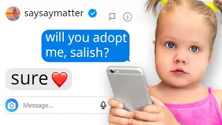 Our Daughter DM'D 100 Celebrities to Adopt Her