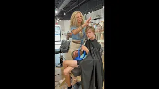Autism & Haircuts: Gabe prepares for his modeling debut at New York Fashion Week!