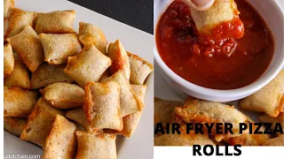 air fryer pizza rolls, pizza rolls in Ninja foodi