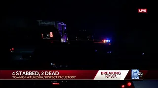 2 dead, 2 injured in town of Waukesha stabbing