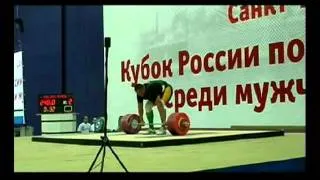 Mikhail Koklyaev win Cup of Russia on weightlifting in 2011