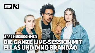 Die ganze Live-Session von Ellas und Dino Brandão | SRF 3 Musiksommer | Radio SRF 3