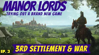 Manor Lords ~ Ep. 3 ~ Village Building & Expansion