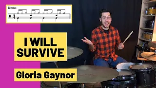 I WILL SURVIVE - Gloria Gaynor (DRUM COVER) BATERÍA