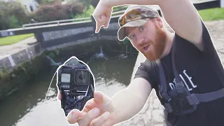 I Threw My Gopro Into a Canal Lock and got Incredible Footage!