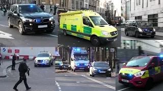 MASSIVE Police response to an incident in LONDON