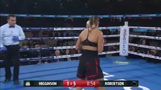 taylah robertson vs sarah higginson