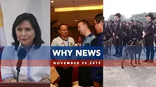 UNTV: Why News | November 25, 2019