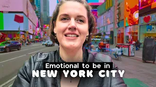 🗽New York City made me emotional - Travel family vlog New York 🗽