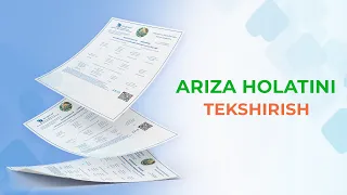 Ariza holatini tekshirish