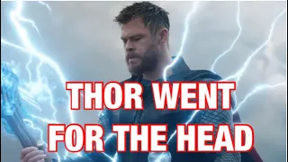 Best Audience Reactions To Thor Going For The Head | Avengers Endgame