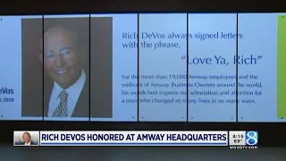 Flyover ushers in final Amway trip for Rich DeVos