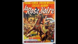 La Rose noire (1953) Tyrone Power, Orson Welles