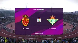 PES 2020 | Mallorca vs Real Betis - Spain La Liga | 30 November 2019 | Full Gameplay HD