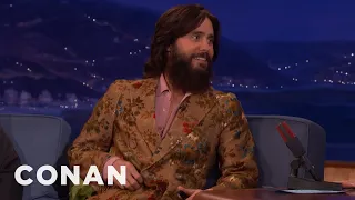 Jared Leto Lives In A Former Top-Secret Air Force Base | CONAN on TBS