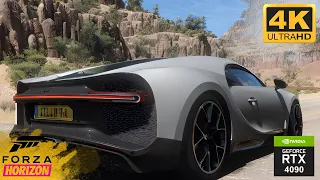 1000 HP Bugatti Chiron - Forza Horizon 5 Gameplay Steering Wheel Realistic Graphics #gameplay #new