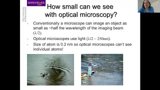 Nanoexploring with Electron Microscopy - Seeing the Invisible (Prof. Sarah Haigh)