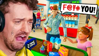 My Customers HATE ME! (Supermarket Simulator)