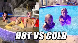 Hot vs Cold pool Team Challenge!