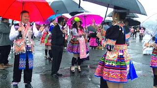 RAIN HIT THE LARGEST HMONG U.S. A  NEW YEAR DAY#3, 2023