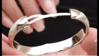 Hollow Bracelet this is how   How to make a tube bracelet with clasp and hinge