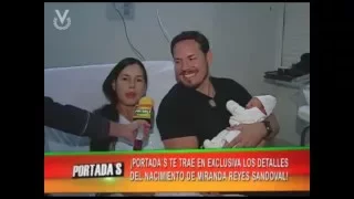 Ya nació la segunda hija de Alejandra Sandoval