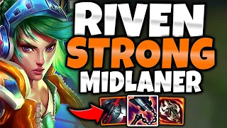 RIVEN MID IS VERY STRONG IN SEASON 12 (THIS IS AMAZING) - S12 RIVEN GAMEPLAY (Season 12 Riven Guide)