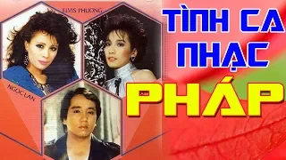 Nhạc Pháp Trữ Tình Sâu Lắng Lãng Mạn | Giọng Ca Ngọc Lan, Elvis Phương, Công Thành, Kiều Nga...