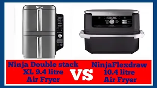 Is Ninjas New Double stack air fryer as good as my Ninja Flexdraw air fryer?