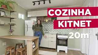 REFORMA COZINHA KITNET de 20m² com Diycore