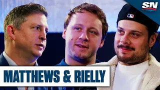 Auston Matthews & Morgan Rielly On Drafting With Justin Bieber, Toronto Expectations And More