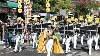 DSPMNHS  at Grand Stand Parade Naga City Band And Majorette with Boys and Girls Mapeh Units #DSPMNHS