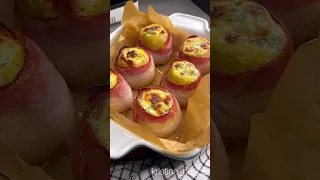 ❤️Вкуснейший Рецепт Картофеля с Сыром в Беконе. Простые Рецепты.🥰 TikTok #Shorts