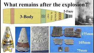 Forensic and archaeological interpretation of artillery shell fragments and shrapnel