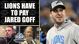 Jared Goff is Due BIG Money From the Detroit Lions | THE ODD COUPLE