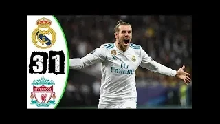 3-1 Real madrid vs liverpool RAMOS ATTACKS SALAH!🏆 Bale goal! Real Win the Champions League! Karius!