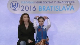 2016 Europeans - Evgenia Medvedeva SP UHD