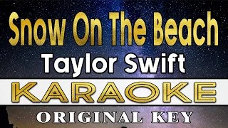 Snow On The Beach - Taylor Swift ft. Lana del Rey (KARAOKE VERSION)