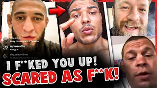 Khamzat Chimaev & Paulo Costa GO OFF ON EACH OTHER! Nate Diaz & Conor McGregor!