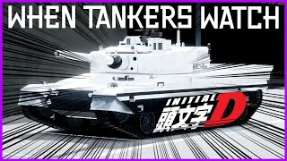 When Tankers Watch Initial D | Tokyo Warfare Turbo
