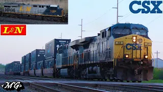 Evening Intermodal Work with the L&N Heritage Unit